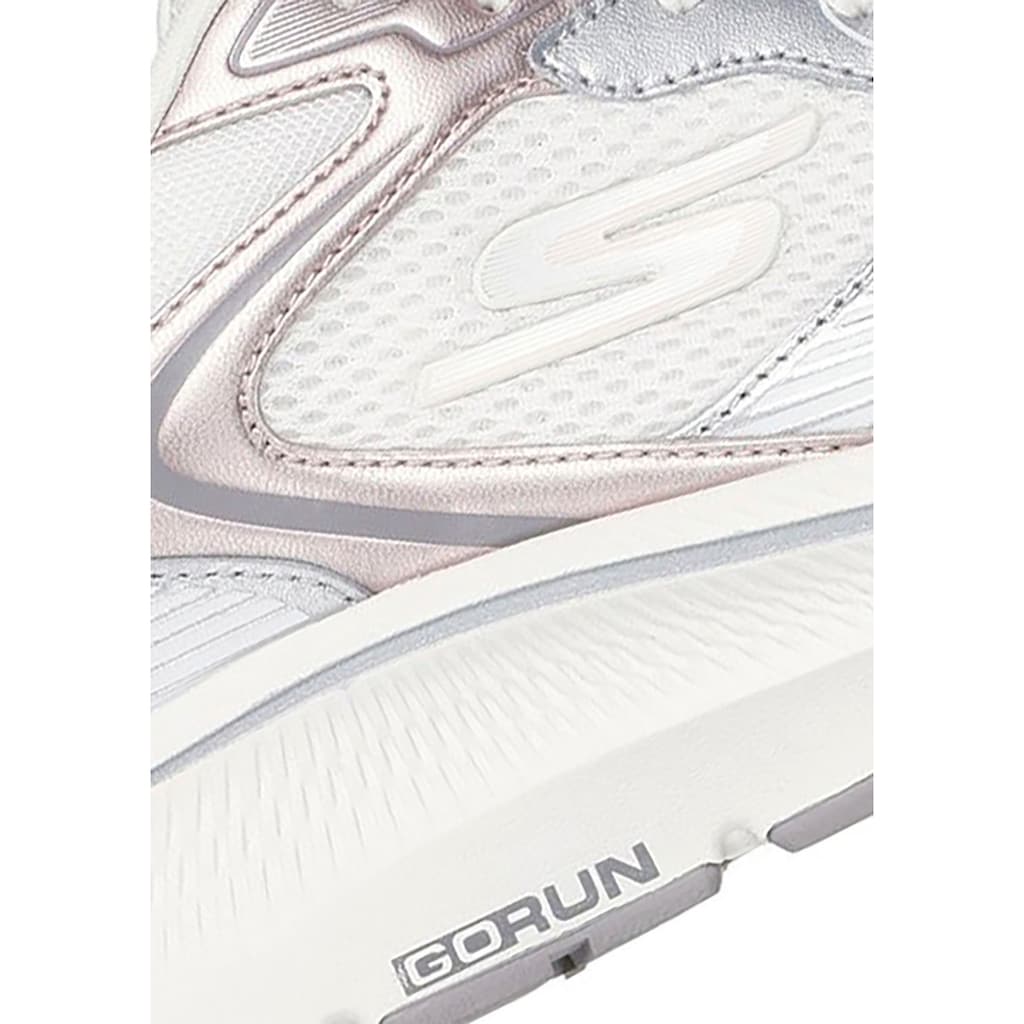 Skechers Sneaker »GO RUN CONSISTENT 2.0« Retro Sneaker Schnürschuh mit Metallic-Besätzen online kaufen Rabatt