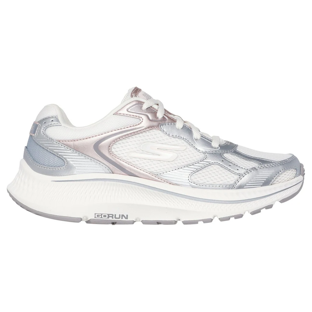Skechers Sneaker »GO RUN CONSISTENT 2.0« Retro Sneaker Schnürschuh mit Metallic-Besätzen online kaufen Rabatt