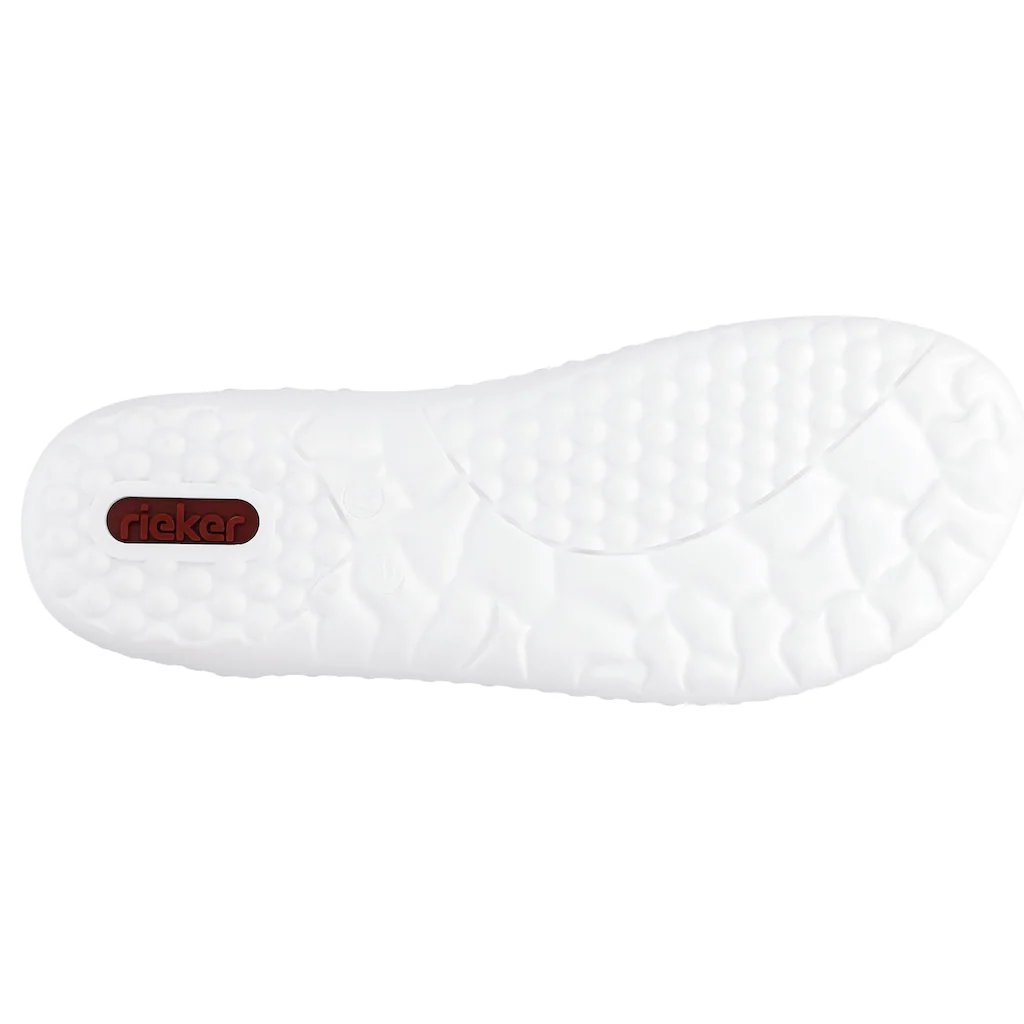 Rieker Slip-On Sneaker »Barfußschuh« Slipper Freizeitschuh Halbschuh mit elastischem Strickschaft online kaufen Flash Sale