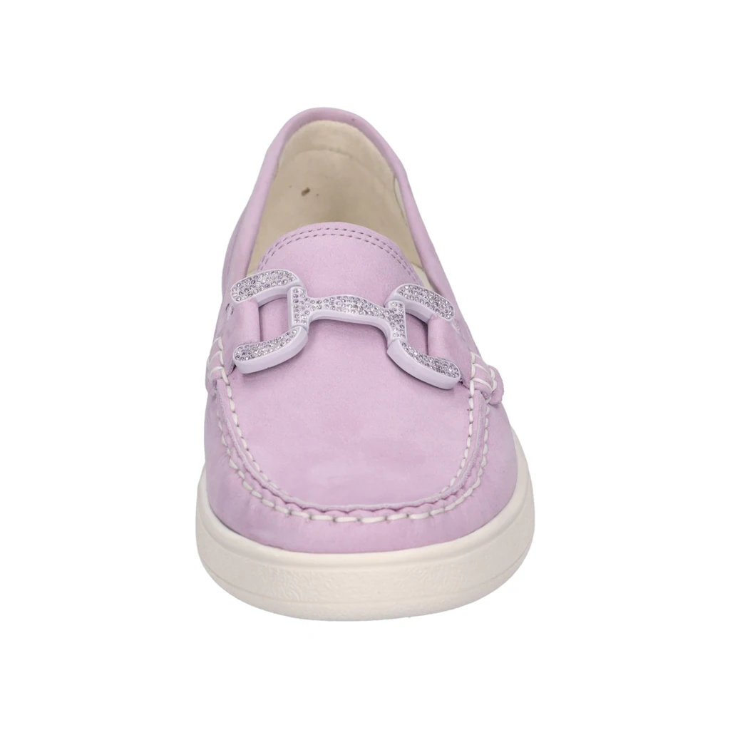 Waldläufer Mokassin »H-DAISY« Slipper Bequemschuh Schlupfschuh H-Weite mit Strass-Steinchen Cyber Monday
