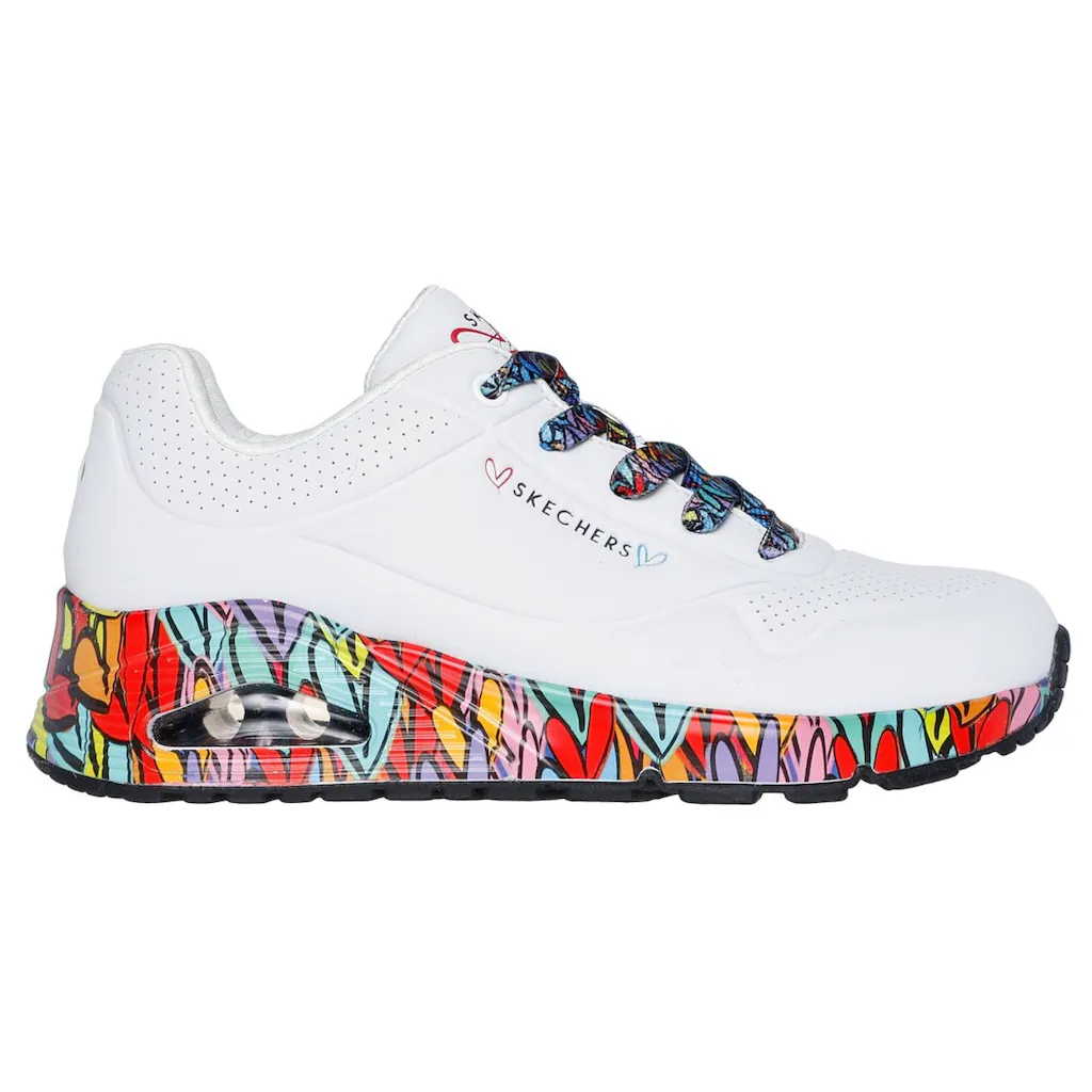 Skechers Sneaker »UNO« Plateausneaker Schnürschuh mit Keilabsatz kaufen Tägliche Deals