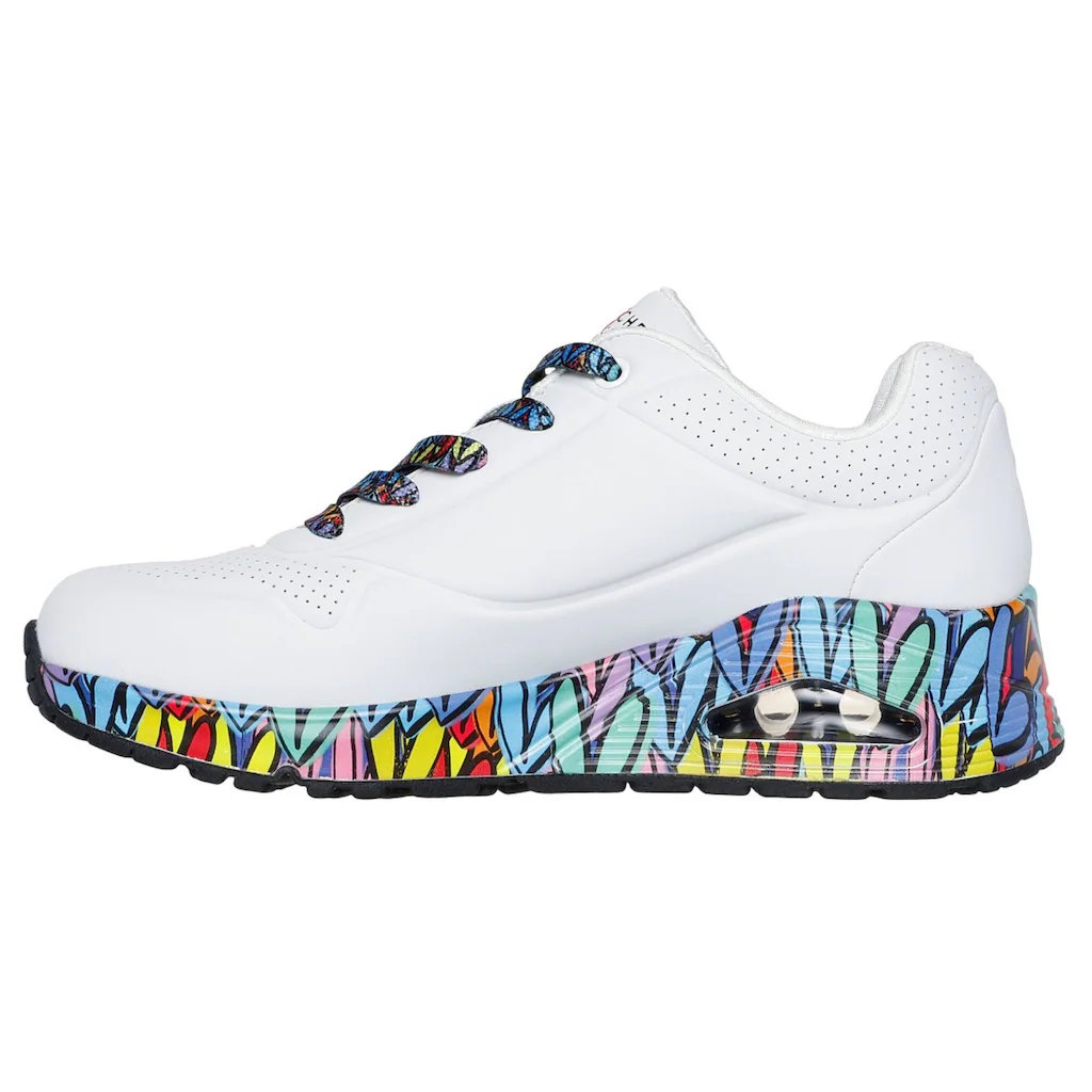 Skechers Sneaker »UNO« Plateausneaker Schnürschuh mit Keilabsatz kaufen Tägliche Deals