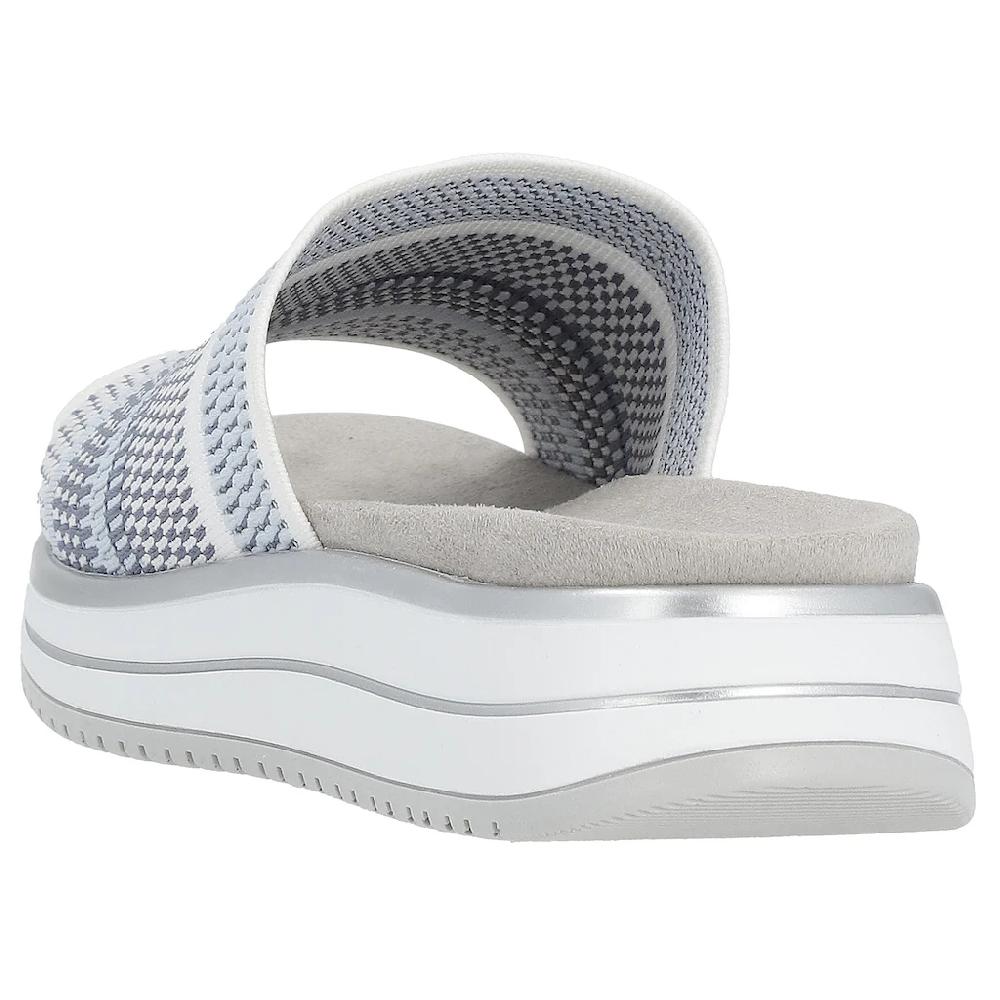 Remonte Pantolette Keilabsatz Sommerschuh Schlappen mit praktischem Gummizug ▷ für Letzte 3 Tage