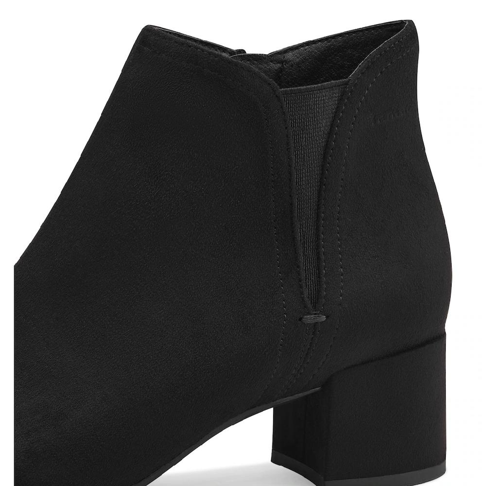 Tamaris Stiefelette Blockabsatz Businessschuh Ankleboots mit Stretcheinsatz online kaufen Auslauf