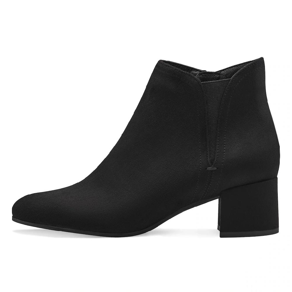 Tamaris Stiefelette Blockabsatz Businessschuh Ankleboots mit Stretcheinsatz online kaufen Auslauf