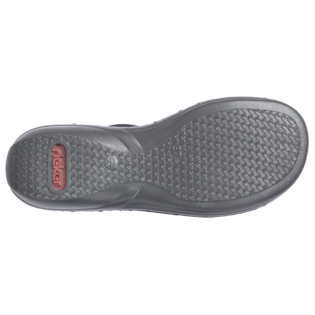 Rieker Riemchensandale Sommerschuh Sandalette Keilabsatz mit schöner Verzierung online kaufen Günstig kaufen
