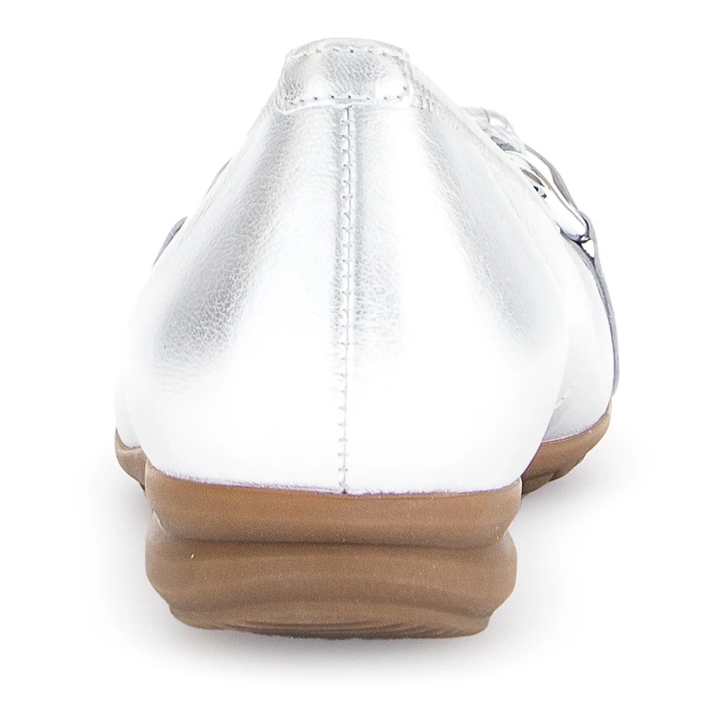 Gabor Ballerina »FLORENZ« Keilabsatz Businessschuh Halbschuh Schlupfschuh mit Zierkette bestellen Begrenztes Angebot
