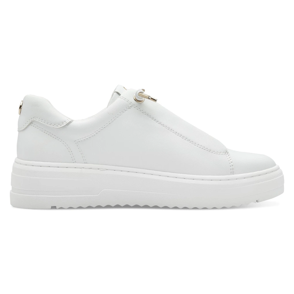 MARCO TOZZI Slip-On Sneaker Freizeitschuh Halbschuh Schnürschuh mit seitlichem Logoschriftzug online bestellen Cyber Monday