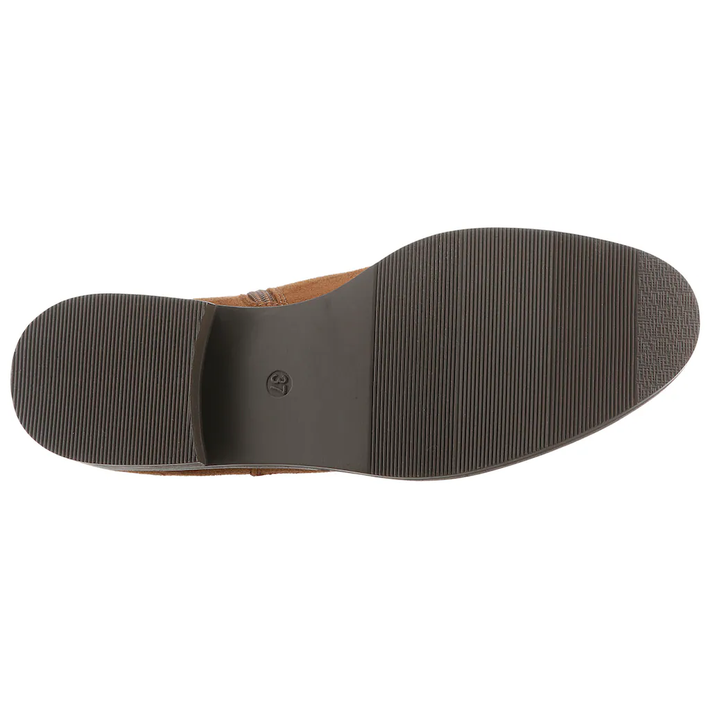 Aniston SHOES Chelseaboots Stiefelette Blockabsatz mit breitem Stretch - NEUE KOLLEKTION online kaufen Große Rabatte