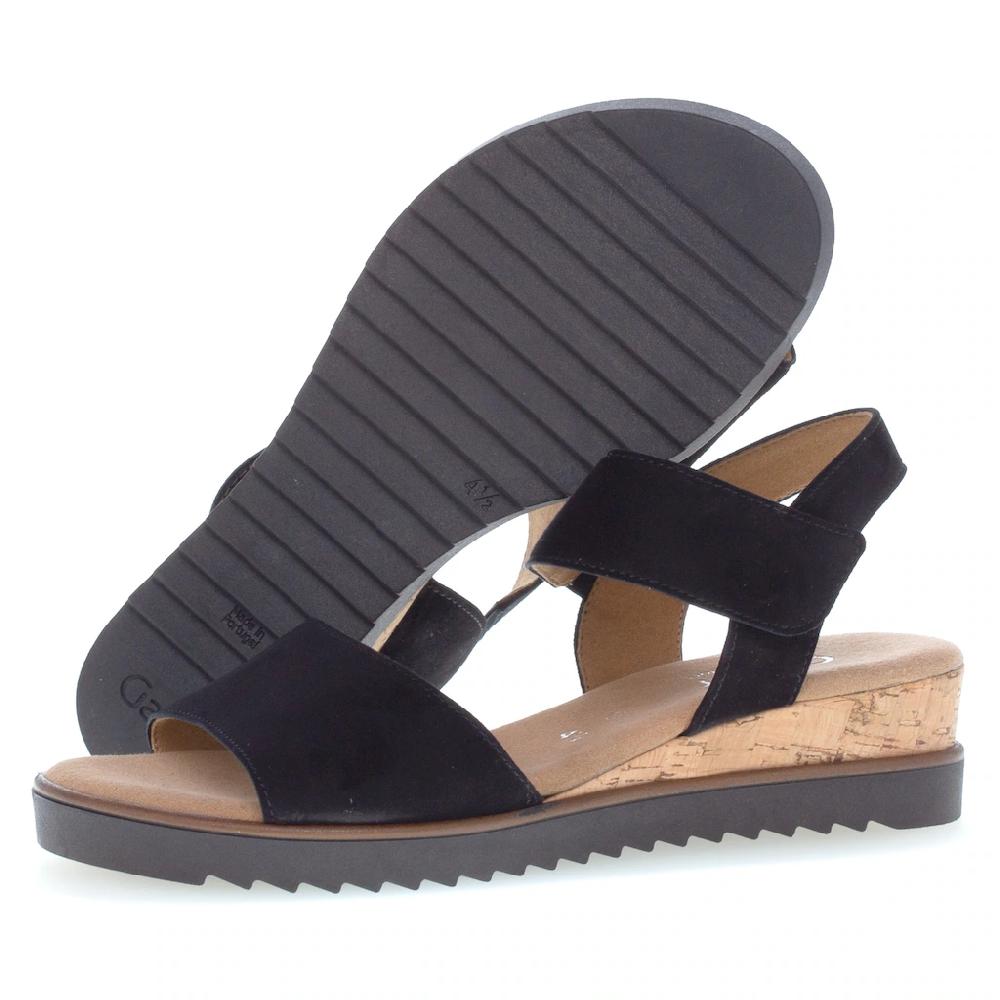 Gabor Sandalette »GENUA« Sommerschuh Sandale Keilabsatz mit kleinem Stretch Weite G online kaufen Letzte 3 Tage