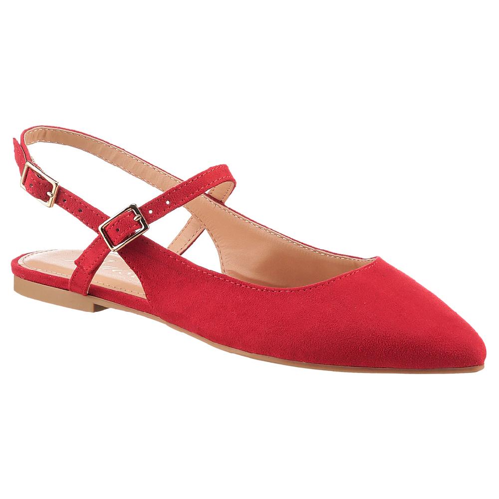 Aniston SHOES Slingpumps Flat Sommerschuh Riemchensandale - neue KOLLEKTION bestellen Bis zu 65% Rabatt