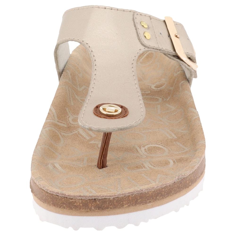 TOM TAILOR Zehentrenner Sommerschuh Schlappen Dianette mit verstellbarer Schnalle ▷ für Nur für heute
