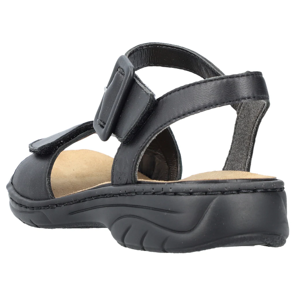 (Rieker Sandale Sommerschuh Sandalette Klettschuh mit Klettverschluss Super Rabatt
