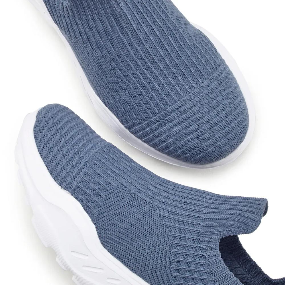 LASCANA Sneaker »Slip-On-Sneaker Halbschuh Slipper« Freizeitschuh elastisches Mesh leichte Sohle VEGAN bestellen 50% Rabatt mit kostenlosem Versand