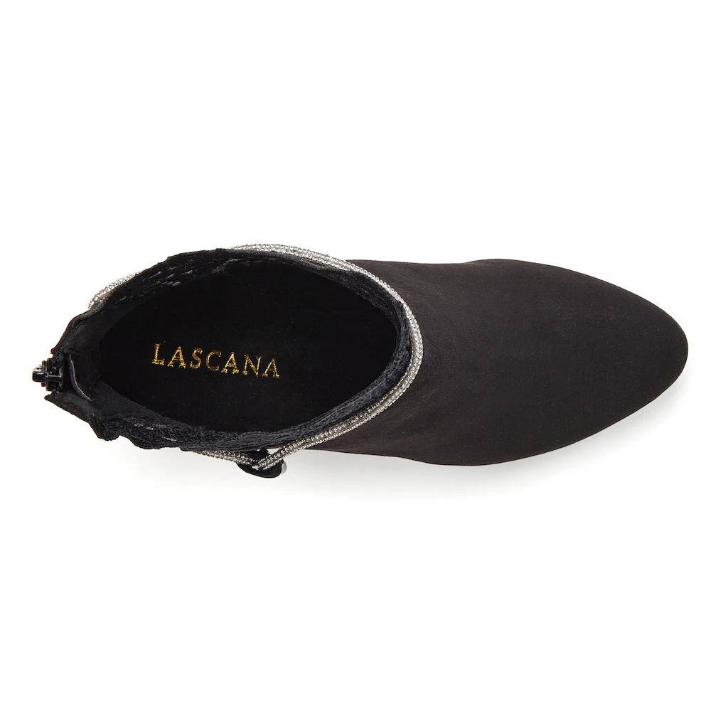 LASCANA Stiefelette mit elegantem Spitzenbesatz Stiefel Boots kaufen Verkauf