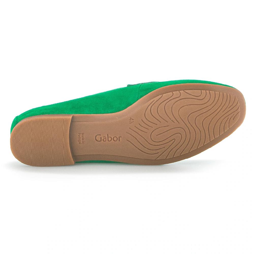 Gabor Loafer Slipper Business Schuh mit Zierriegel und Blockabsatz ▷ für Angebote