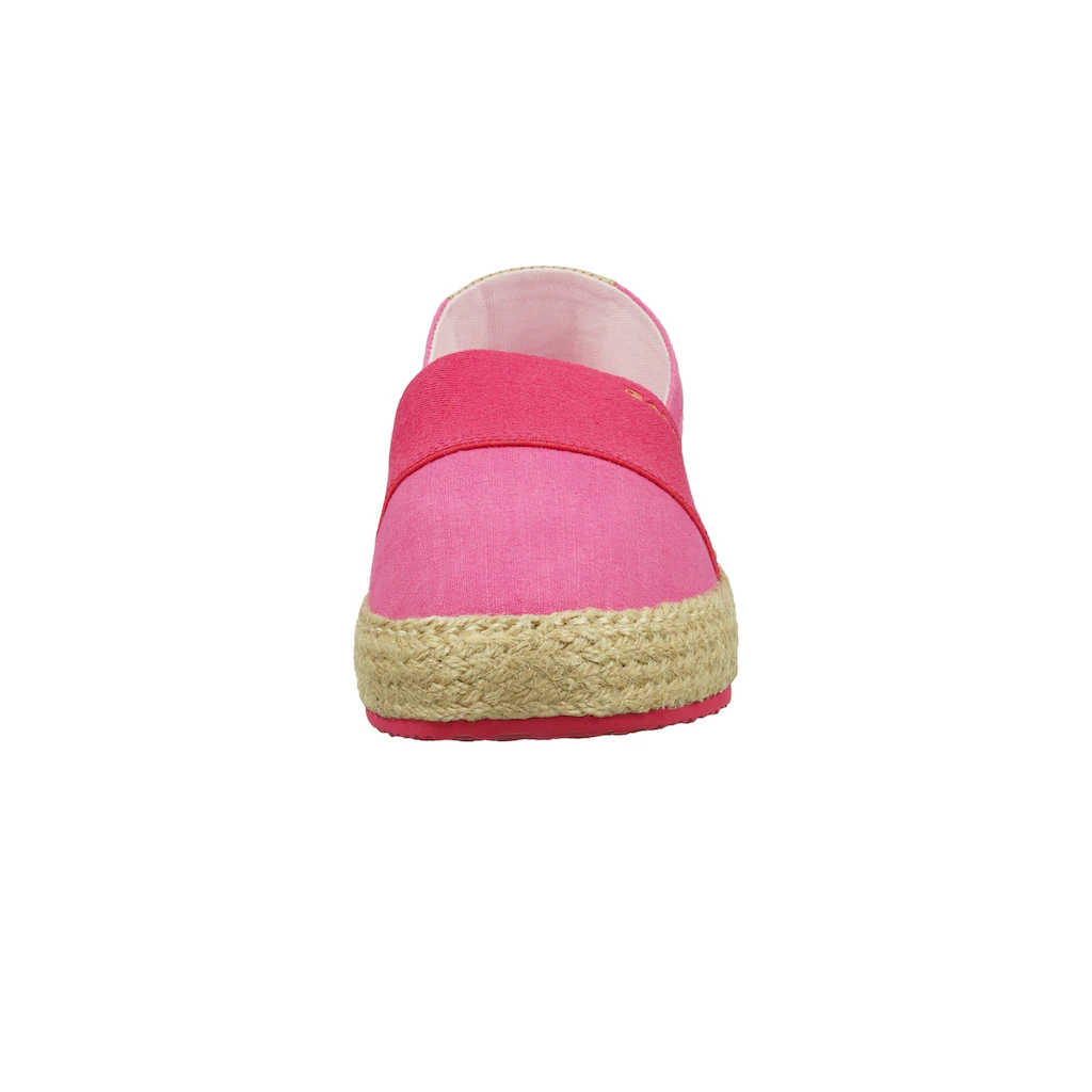 Gant Espadrille »Raffiaville« Strandschuh Slipper mit Bast-Verzierung Blitzverkäufe