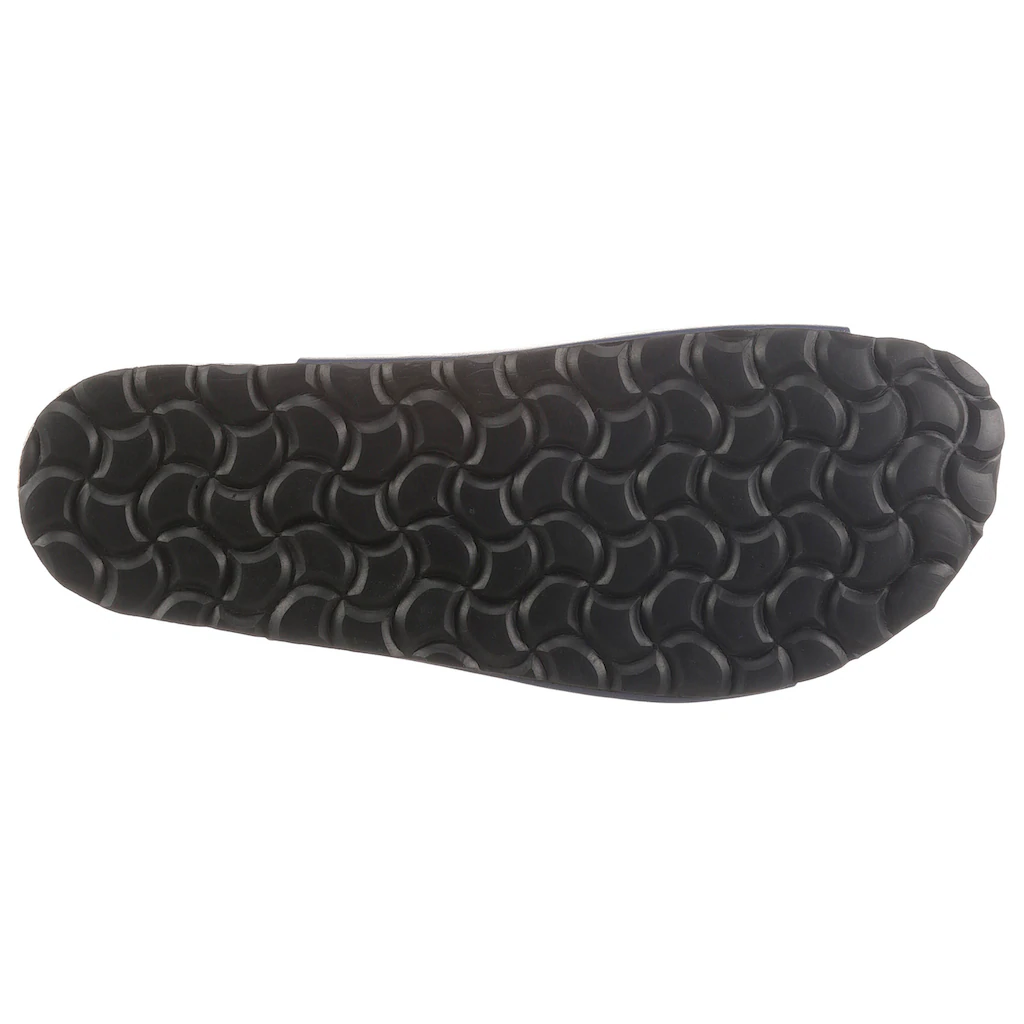 Aniston SHOES Pantolette Gartenschuh Berufsschuh Hausschuh mit Veloursleder-Fußbett Fabrikpreis