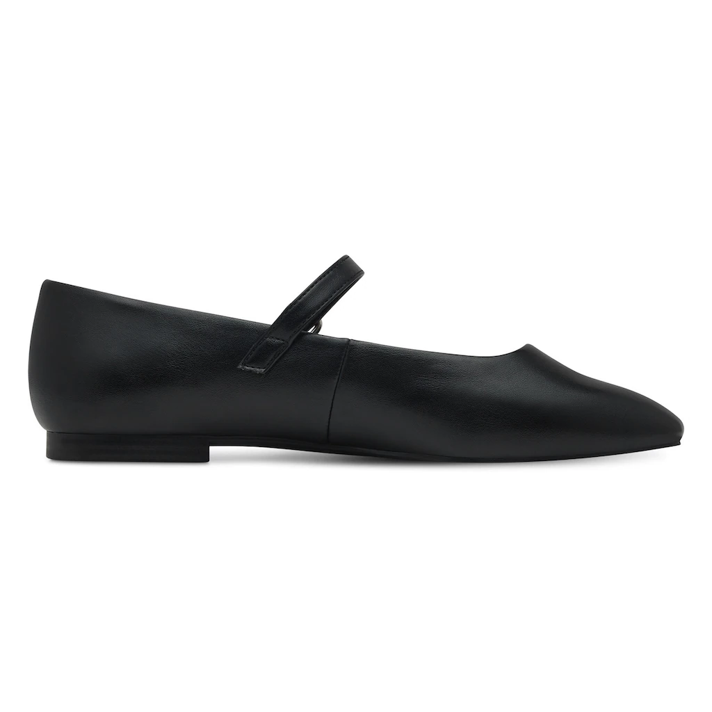 Tamaris Riemchenballerina Blockabsatz Businessschuh Flats in veganer Verarbeitung online kaufen Online Shopping