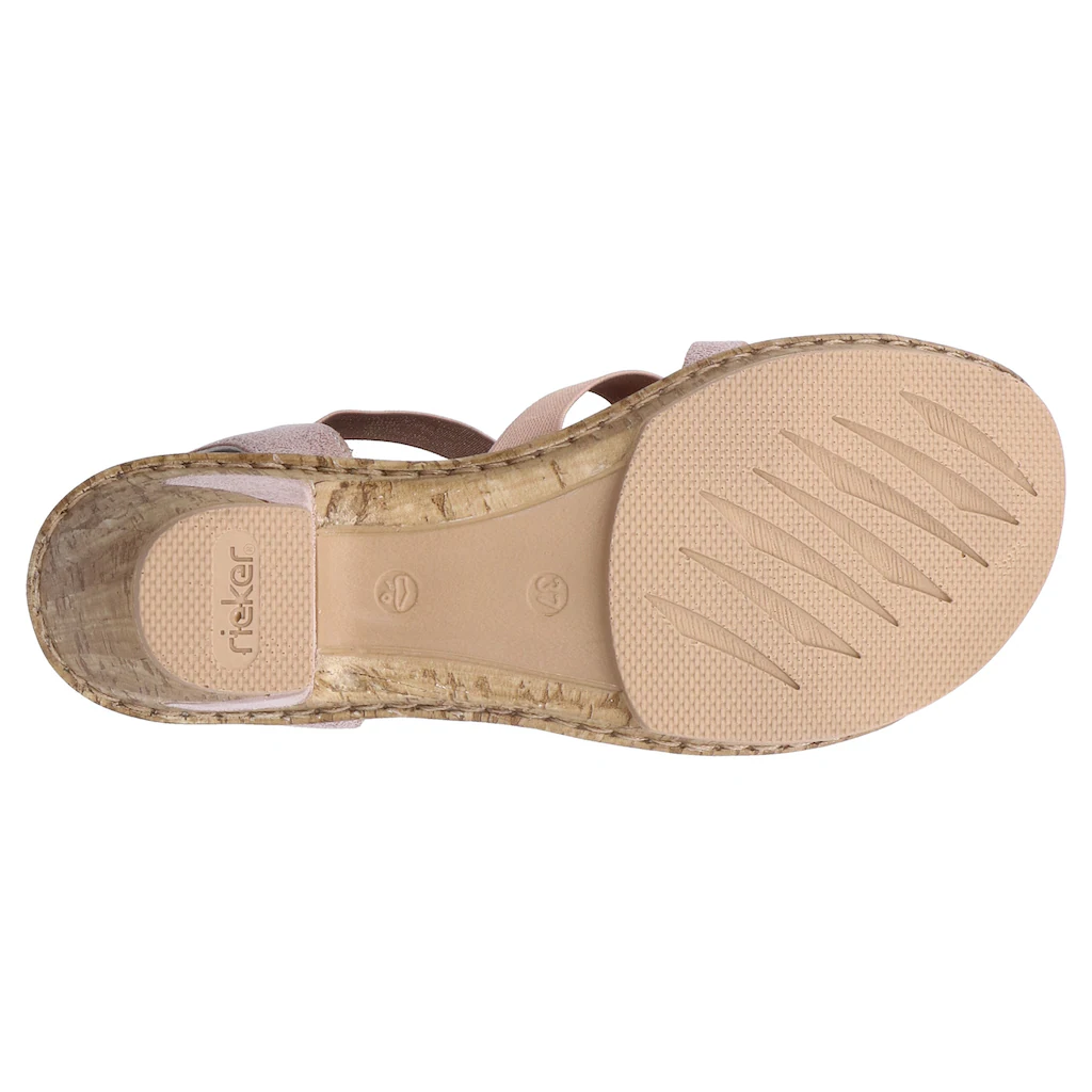 Rieker Sandalette mit Gummizug-Riemchen online kaufen Weihnachtsangebot