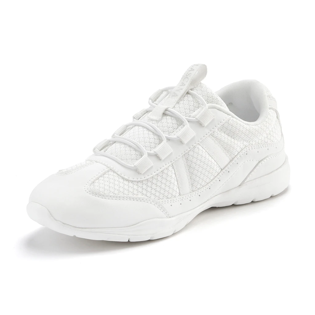 LASCANA Sneaker Slip-On Freizeitschuh Halbschuh mit elastischen Schnürbändern VEGAN kaufen Exklusive Angebote