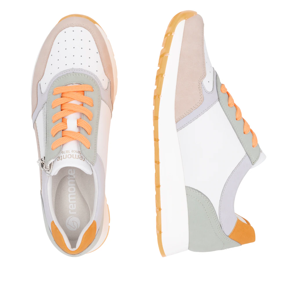 Remonte Keilsneaker Freizeitschuh Halbschuh Schnürschuh mit gepolstertem Schaftrand kaufen Neuheiten