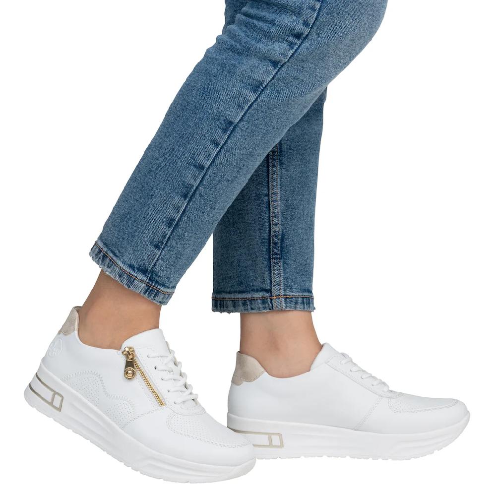 Rieker Plateausneaker Halbschuh Schnürschuh Freizeitsneaker mit Reißverschluss bestellen Bestseller
