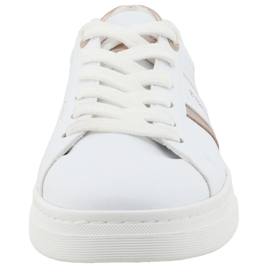 TOM TAILOR Sneaker Freizeitschuh Halbschuh Schnürschuh Kontrastbesatz an der Ferse online kaufen Räumungsverkauf