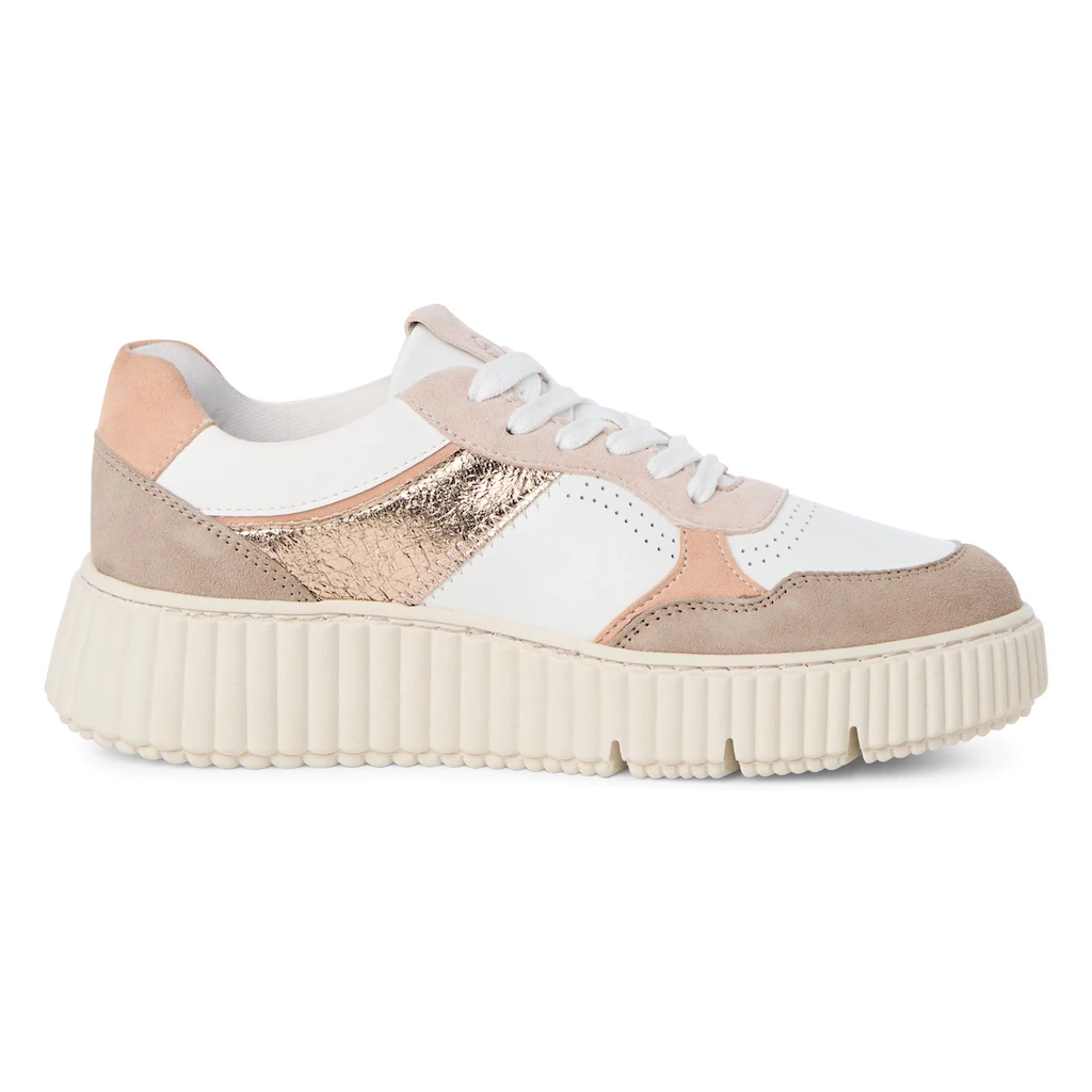 Tamaris Plateausneaker Freizeitschuh Halbschuh Schnürschuh mit TOUCH-IT Technologie kaufen Kauf eins, bekomm eins gratis