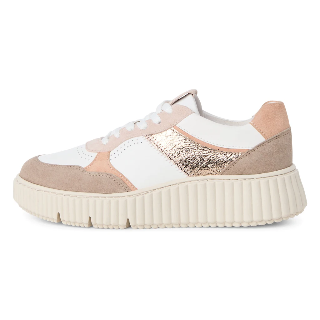 Tamaris Plateausneaker Freizeitschuh Halbschuh Schnürschuh mit TOUCH-IT Technologie kaufen Kauf eins, bekomm eins gratis