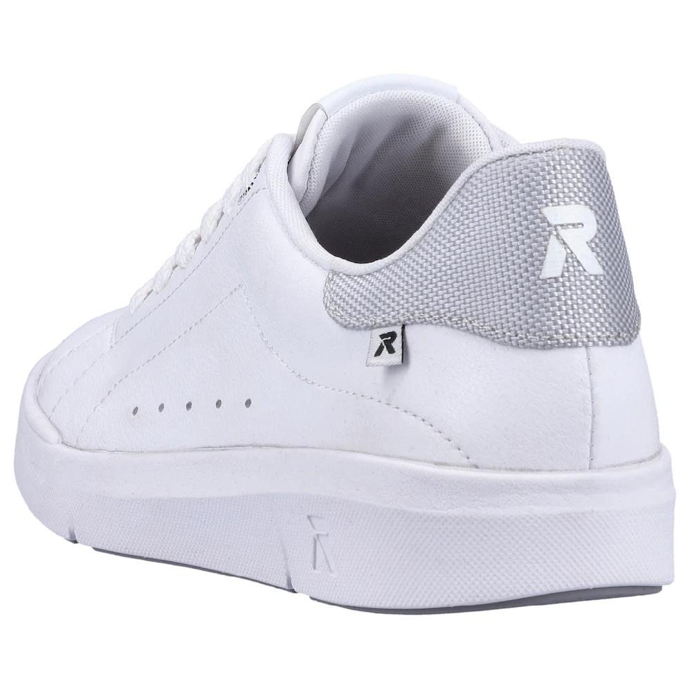 (RIEKER Sport Sneaker in monochromer Optik Freizeitschuh Halbschuh Schnürschuh Riesige Ersparnisse