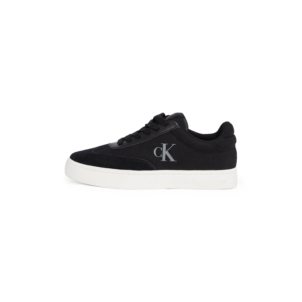 Calvin Klein Jeans Sneaker »CLASSIC CUPSOLE LOW MIX MG WN« Schnürschuh Freizeitschuh Halbschuh mit Logoschriftzug seitlich kaufen VIP-Rabatte