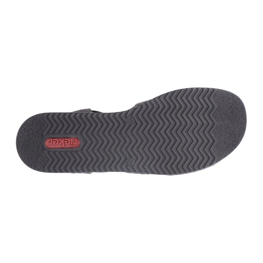 Rieker Riemchensandale Sommerschuh Sandalette Keilabsatz mit Schmucksteinen besetzt ▷ für Wochenangebot