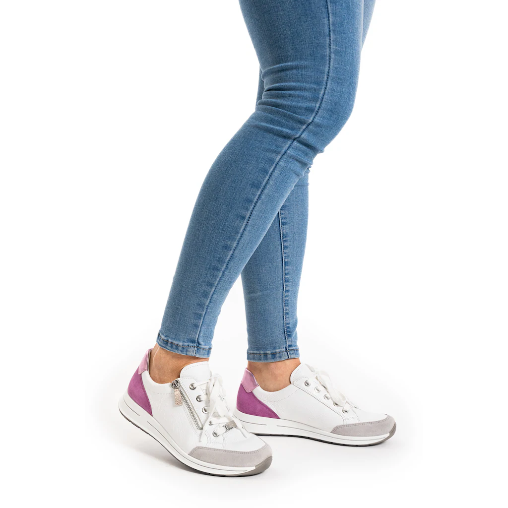 Ara Keilsneaker »OSAKA« Freizeitschuh Schnürschuh Komfortschuh in Weite H (= sehr weit) Bis zu 55% Rabatt
