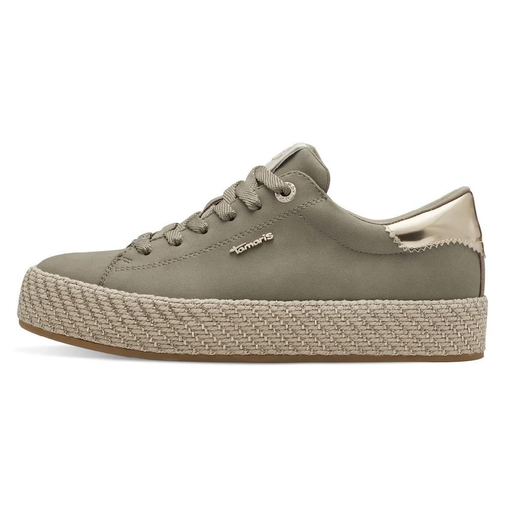 Tamaris Plateausneaker Freizeitschuh Halbschuh Schnürschuh mit Textilkordel am Plateau online kaufen Super Rabatt