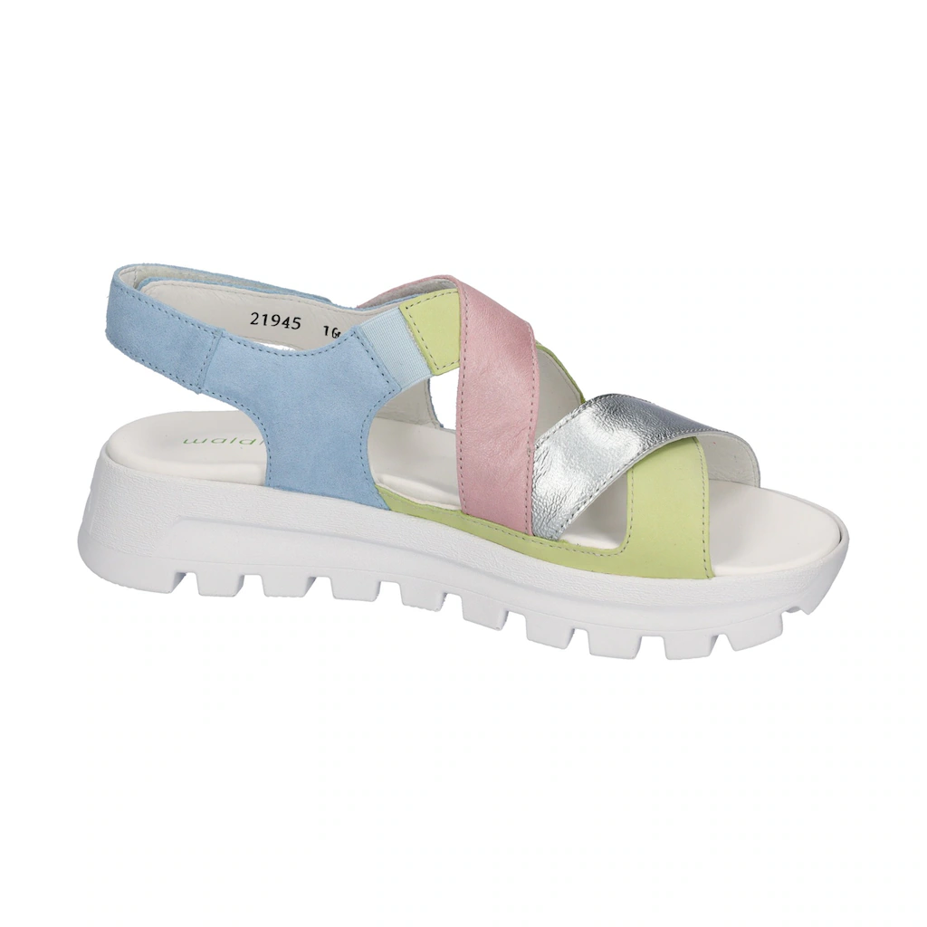 Waldläufer Plateausandale »H-NELE« Sommerschuh Klettschuh Sandalette in Komfortweite H (= sehr weit) bestellen Online
