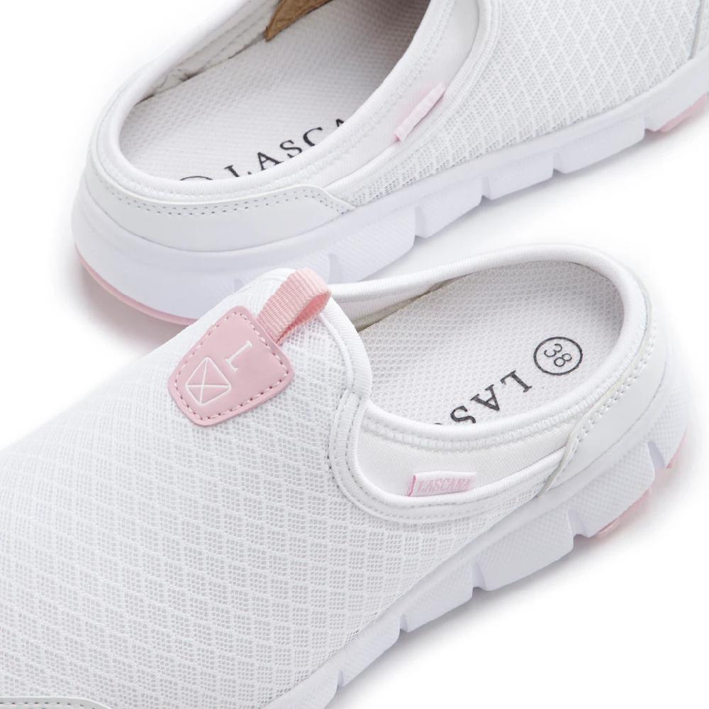 LASCANA Slip-On Sneaker Halbschuh Freizeitschuh Sabot Clogs aus leichtem Mesh-Material online bestellen Fabrikpreis