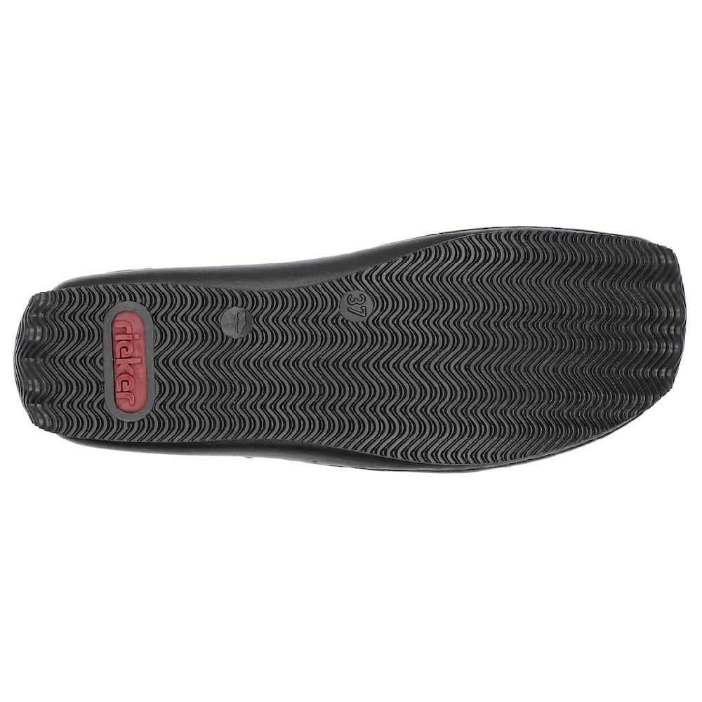 Rieker Slipper Halbschuh Freizeitschuh mit Reißverschluss für einfacheres Schlupfen ▷ für Saisonschlussverkauf