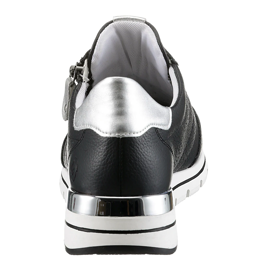 Remonte Keilsneaker mit gepolstertem Fußbett Freizeitschuh Halbschuh Schnürschuh ▷ für Black Friday
