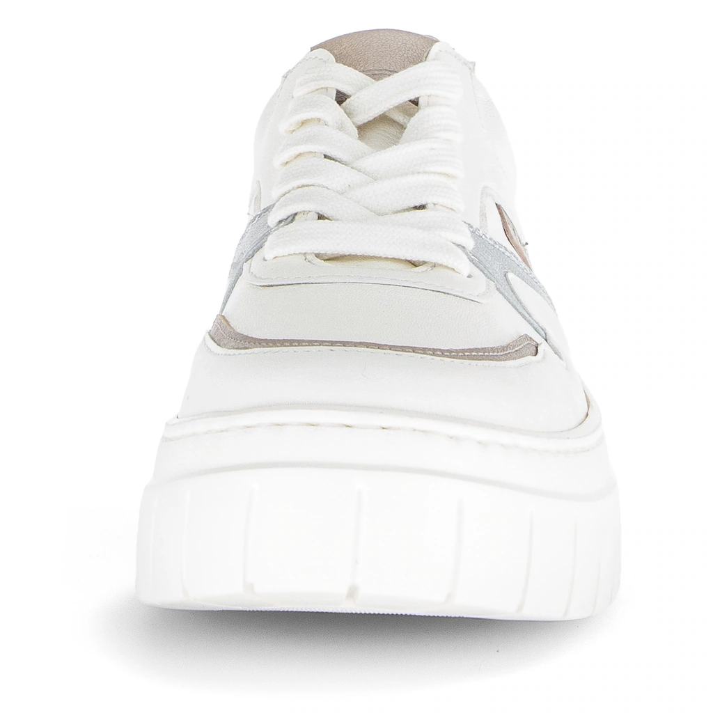 Gabor Plateausneaker Schnürschuh Halbschuh Freizeitschuh Besätze in Metallicoptik bestellen Muttertagsangebot