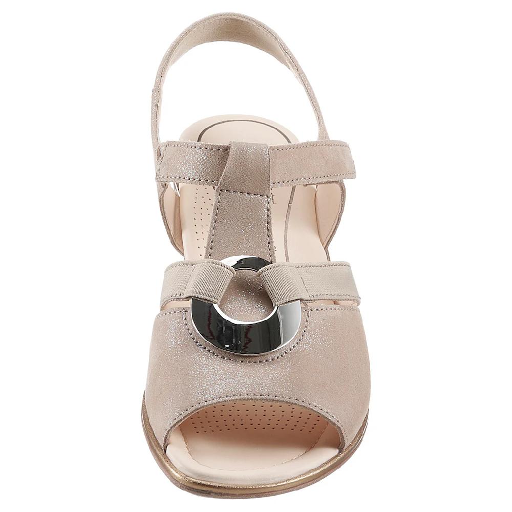 Ara Sandalette »LUGANO« Sommerschuh Sandale Blockabsatz mit Gummizug und Klettverschluss kaufen Blitzangebot