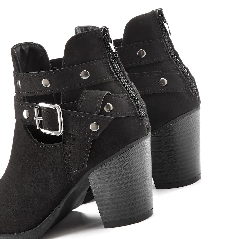 LASCANA Cowboy Stiefelette Cowboy Boots Western Stiefelette Ankleboots mit Zierschnalle VEGAN kaufen Neuheiten