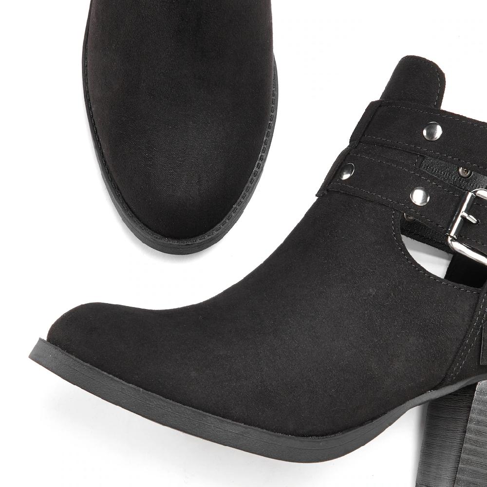 LASCANA Cowboy Stiefelette Cowboy Boots Western Stiefelette Ankleboots mit Zierschnalle VEGAN kaufen Neuheiten