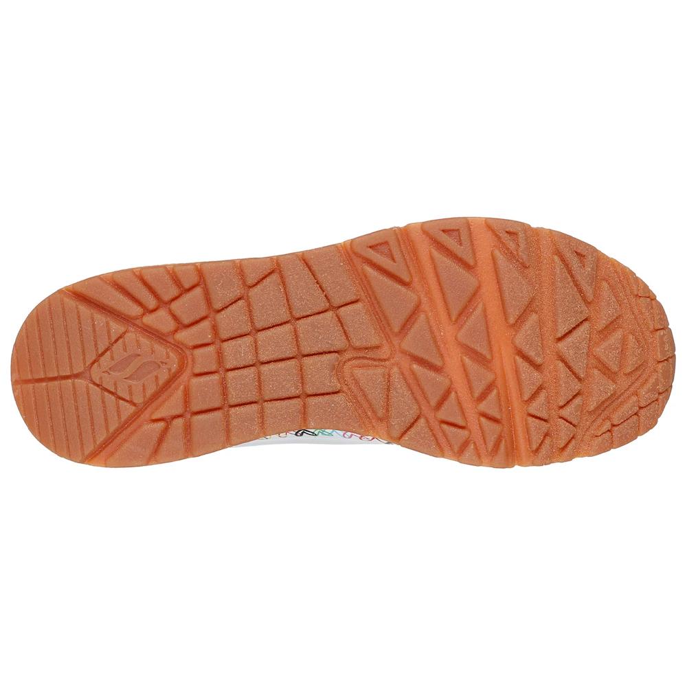 Skechers Sneaker »UNO« Keilsneaker Plateausneaker mit bedruckter Sohle Räumungsverkauf