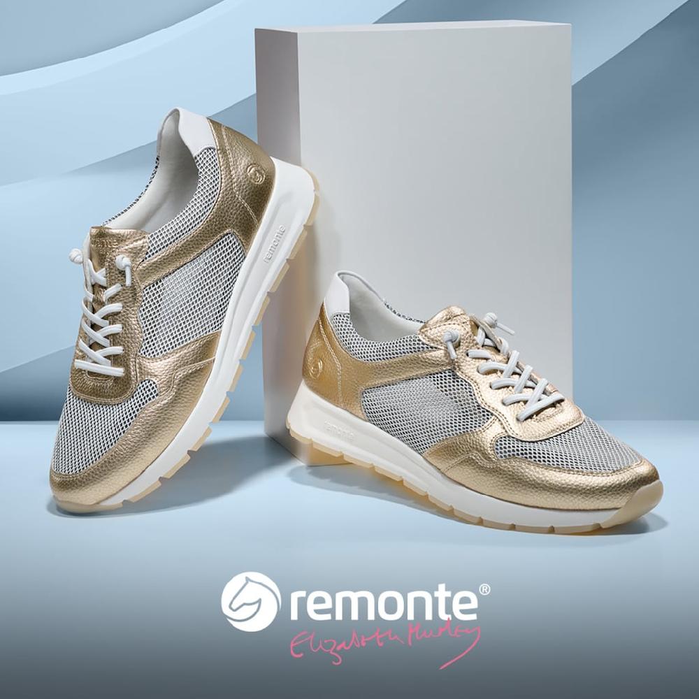 Remonte Slip-On Sneaker »Elisabeth Hurley-Collection« Freizeitschuh Halbschuh Schnürer mit Schaftrandpolsterung Tägliche Deals