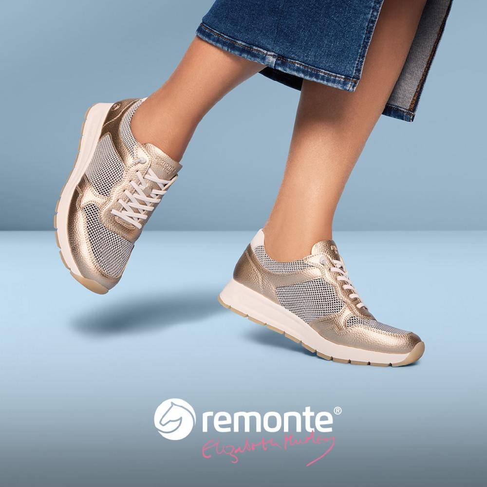 Remonte Slip-On Sneaker »Elisabeth Hurley-Collection« Freizeitschuh Halbschuh Schnürer mit Schaftrandpolsterung Tägliche Deals