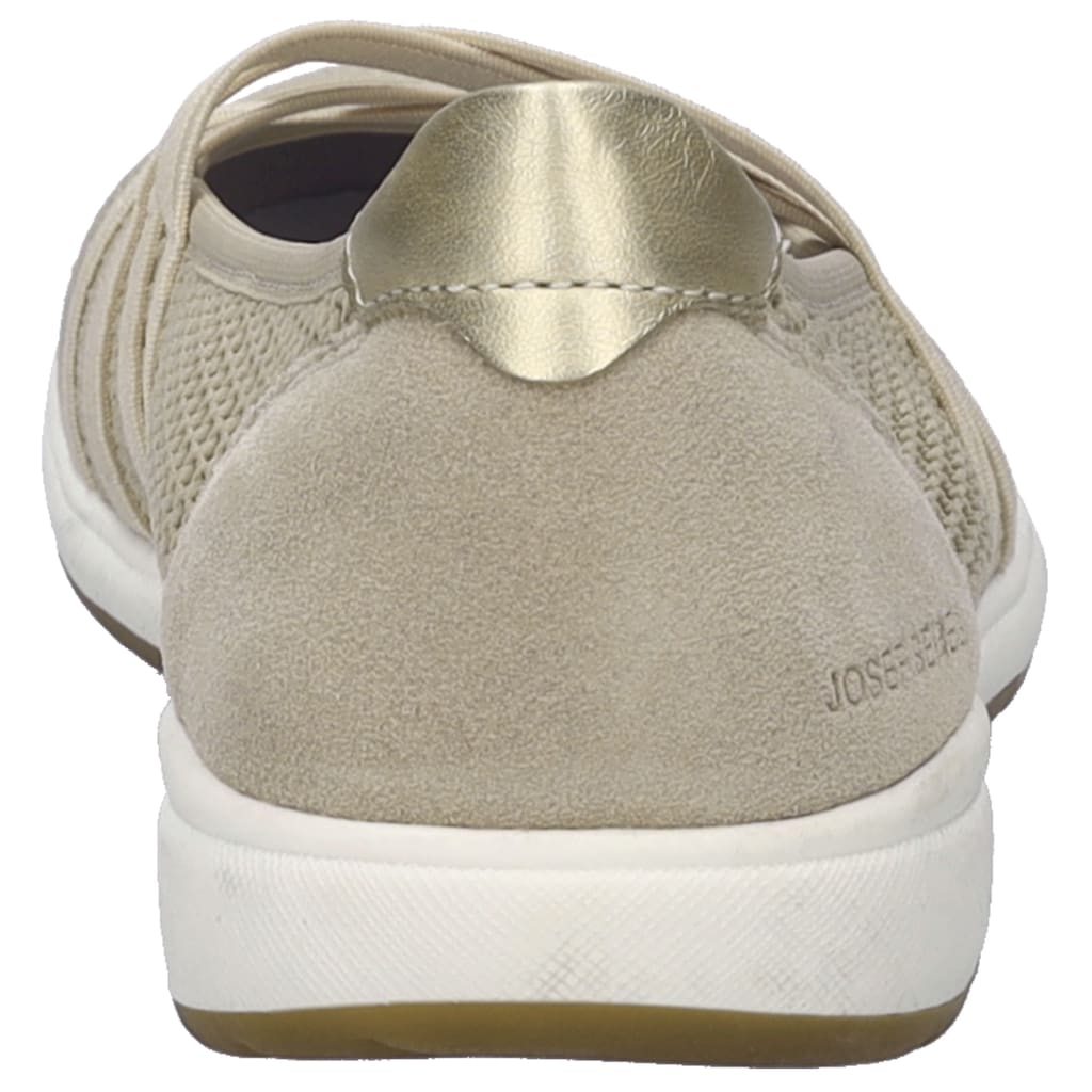 Josef Seibel Riemchenballerina »Caren 67« Slipper Sneaker Schlupfschuh mit Metallic Einsatz an der Ferse online kaufen Letzte 3 Tage