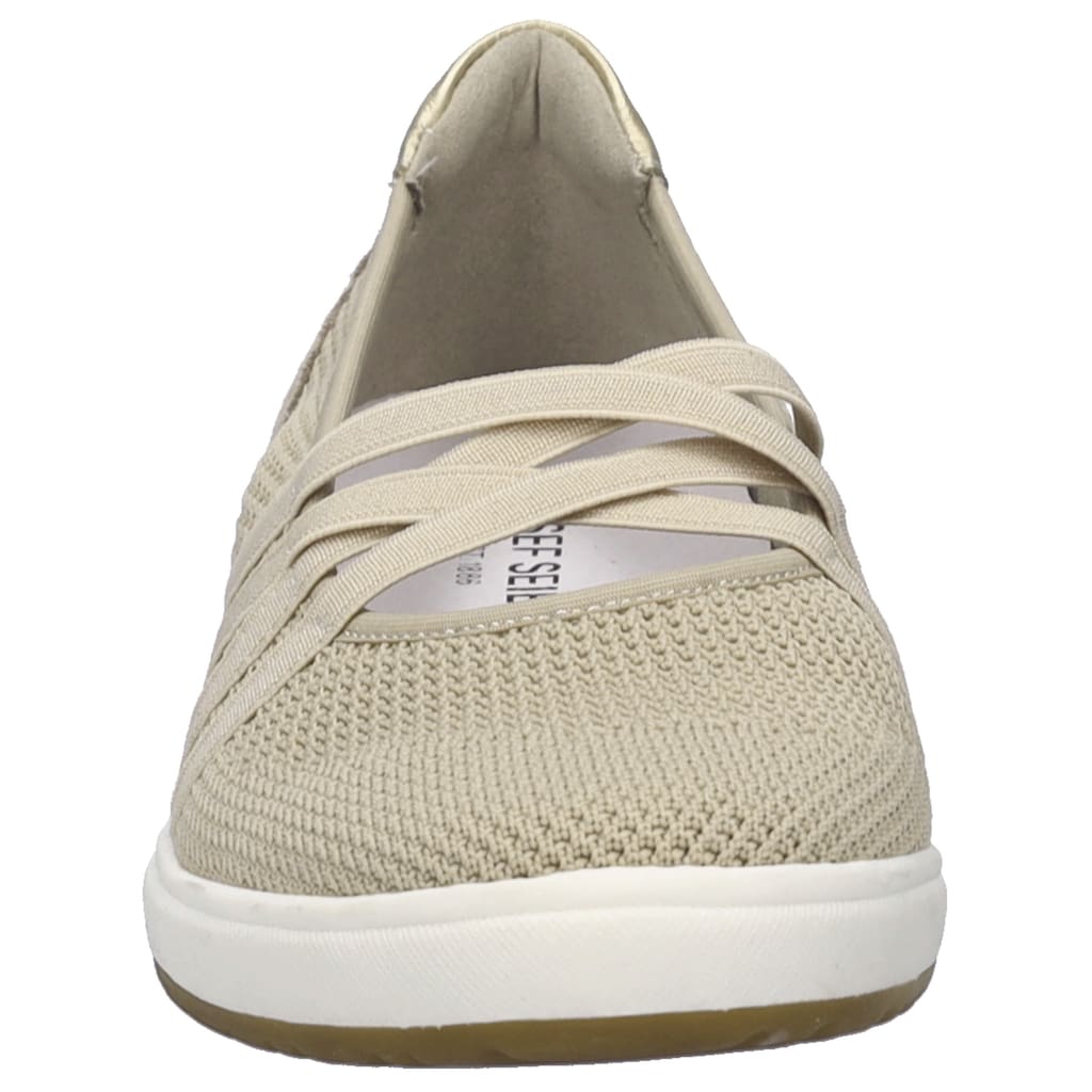 Josef Seibel Riemchenballerina »Caren 67« Slipper Sneaker Schlupfschuh mit Metallic Einsatz an der Ferse online kaufen Letzte 3 Tage